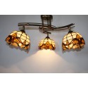 Stropní Tiffany lustr STRBH3 (VO) – regulace stínidel