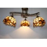 Stropní Tiffany lustr STRBH3 (VO) – regulace stínidel