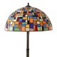 Vitrážová stojací lampa Moza 40ST