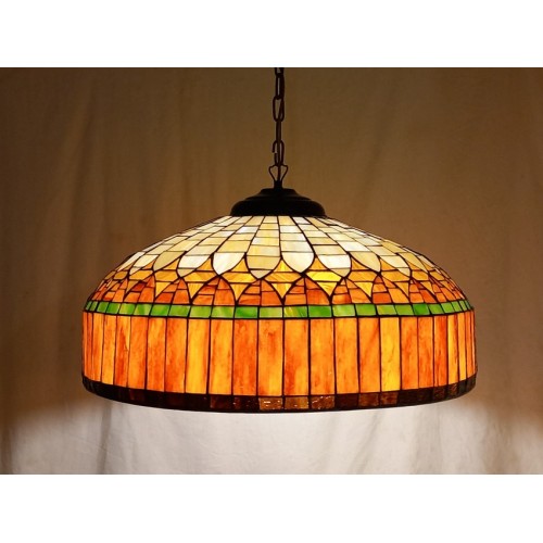 Vitrážový lustr Katedrála PLK60 – Tiffany styl Ø60 (VO)