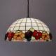 Vitrážový lustr Tiffany „Sasanka“ Ø50 (VO)