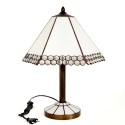 Stolní Tiffany lampa z vitrážového skla Kamínek Ø33 cm (VO)