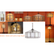 Kolekce vitrážových lustrů a lamp Tusarf