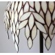 Tiffany stojací vitrážová lampa Palma PN40 (VO) detail zhaslého stínidla