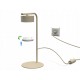 Moderní stolní lampa LU431-XS1 1× GX53 LED – kašmír (VO) montáž žárovky