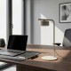 Moderní stolní lampa LU431-XS1 1× GX53 LED – kašmír (VO) na psacím stole vizualizace
