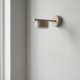 Moderní nástěnná lampa LU431-XN1 1× GX53 LED – kašmír (VO) vizualizace v interiéru zhaslá