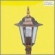 Venkovní stojanová lampa 16009BS, v.112 cm, 1xE27/60W, černá a černo-zlatá