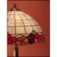 Tiffany stolní vitrážová lampa Sasanka- S40