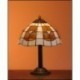 Vitrážová stolní lampa AM-S25