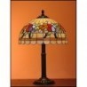 Vitrážová stolní lampa Macešky 30-S2 Ø30