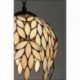 Vitrážová stolní lampa Palma 22, vitrážová noha