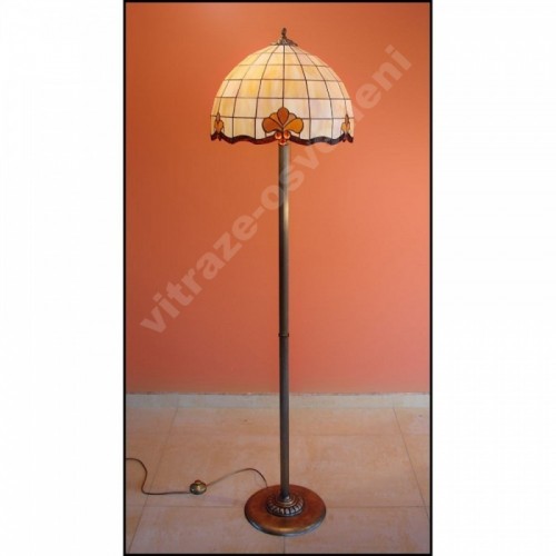 Vitrážová stojanová lampa Royal - 40, Ø40