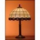 Stolní lampa Tiffany Falko 30, Ø30 cm, 48 cm