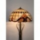 Stojací Tiffany lampa NB41- Barokní elegance 41 cm vitráž zhaslá