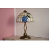 Tiffany stolní lampa LMR30, Ø28,5 cm