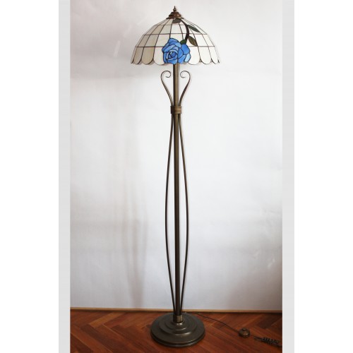 Tiffany stojací lampa LMR40, Ø40 cm (VO)