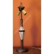 Vitrážová stolní lampa Bratki Azur SV40