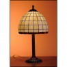 Tiffany stolní lampa Kiska 25