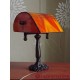 Tiffany bankéřská stolní lampa PSO 22