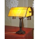Tiffany bankéřská stolní lampa PSBZL 22 (VO)