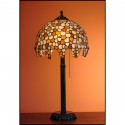 Vitrážová stolní lampa Slza 1 Ø30 (VO)