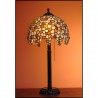 Vitrážová stolní lampa Slza 1 Ø30 (VO)