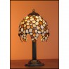 Vitrážová stolní lampa Slza Ø18 (VO)