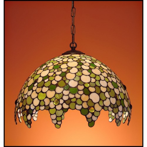 Lustr vitrážový Leška 40, Ø40
