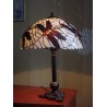 Vitrážová stolní lampa Vážky Ø42 (VO)