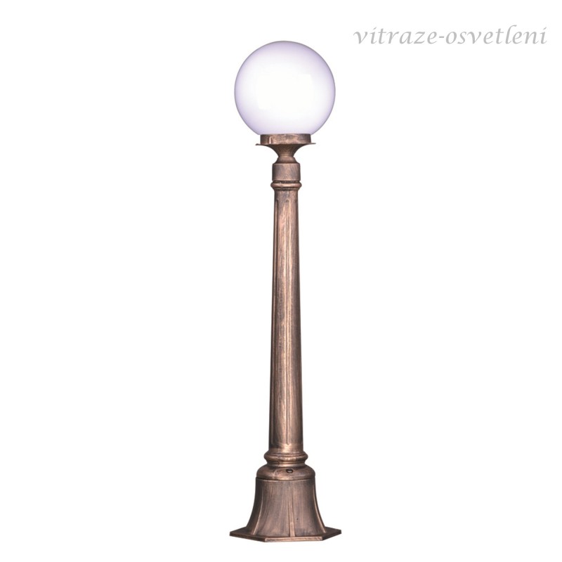 Venkovní stojanová lampa 16035AZ, v.98 cm, 1xE27/60W