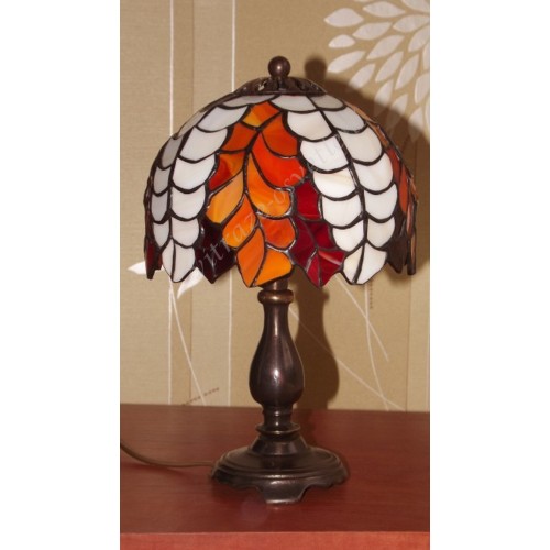 Vitrážová stolní lampa PW16