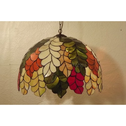 Vitrážová lustr PLW40-2