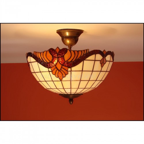 Tiffany stropní lustr Baroko 30 (VO)