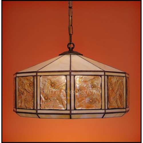 Vitrážový lustr Tusarf LZ40