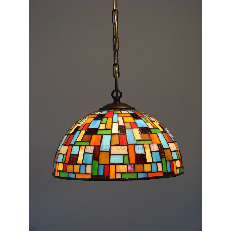 Vitrážový lustr Moza 30LZ