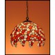 Vitrážová stolní lampa Leška 30, Ø30