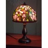 Vitrážová stolní lampa PSMa Ø17, 33 cm