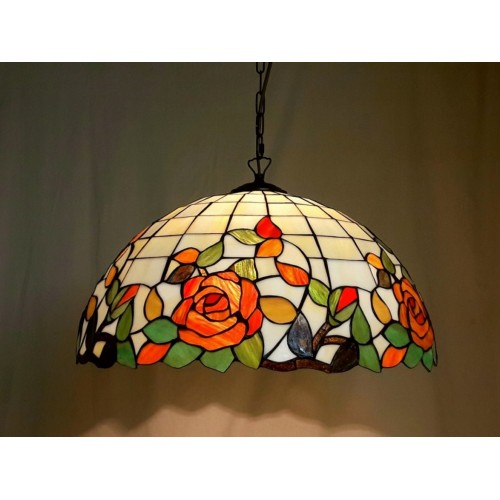 Vitrážový lustr PZRC Ø30-50 cm