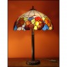 Vitrážová stolní lampa Macešky M 40-S3 Ø40