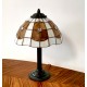 Vitrážová stolní lampa AM-S25