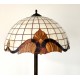 Vitrážová stojanová lampa Baroko 50, Ø50