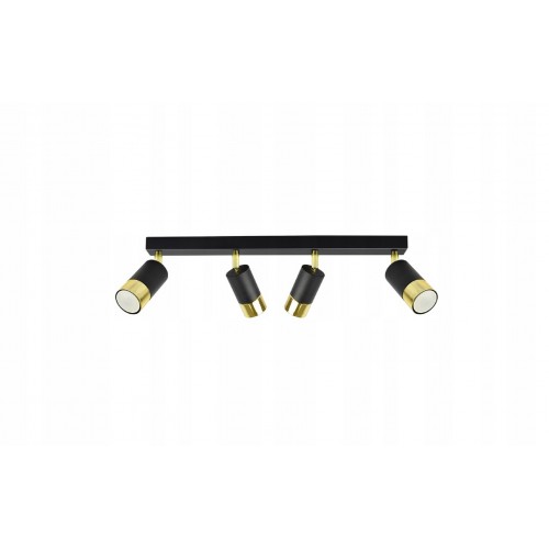 Stropní kovové svítidlo Lux956SBXG4 Tuba LED GU10