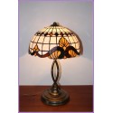 Tiffany stolní lampa LBB30, Ø 30- v. 48 cm (VO)