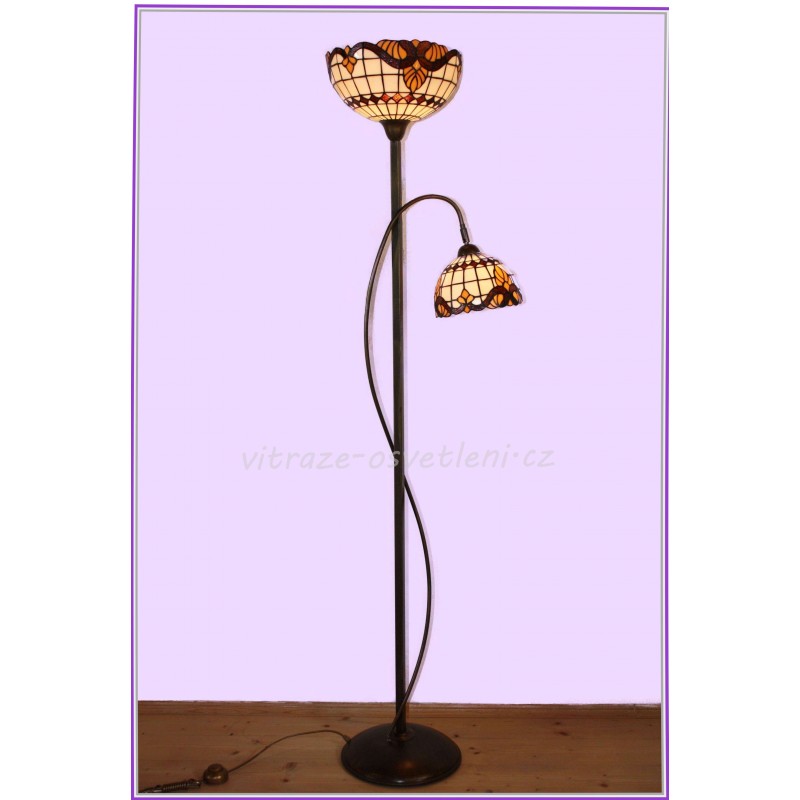 Stojací lampa Tiffany KME 3020, 172 cm (VO)
