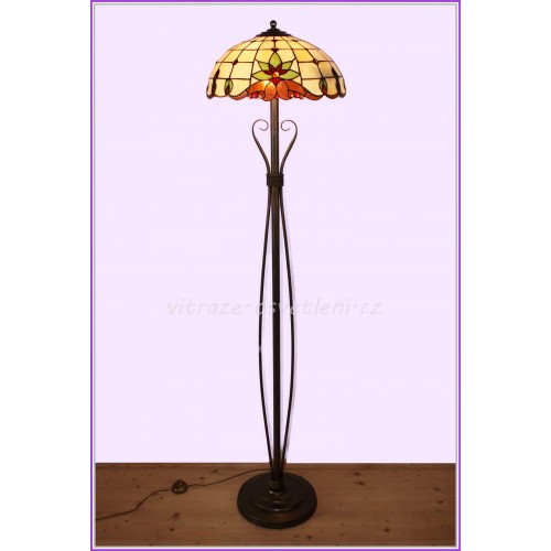 Tiffany stojací lampa NK Ø41, 2xE27/60W (VO)