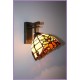 Nástěnná vitrážová lampa LUK1K Kvítek (VO)