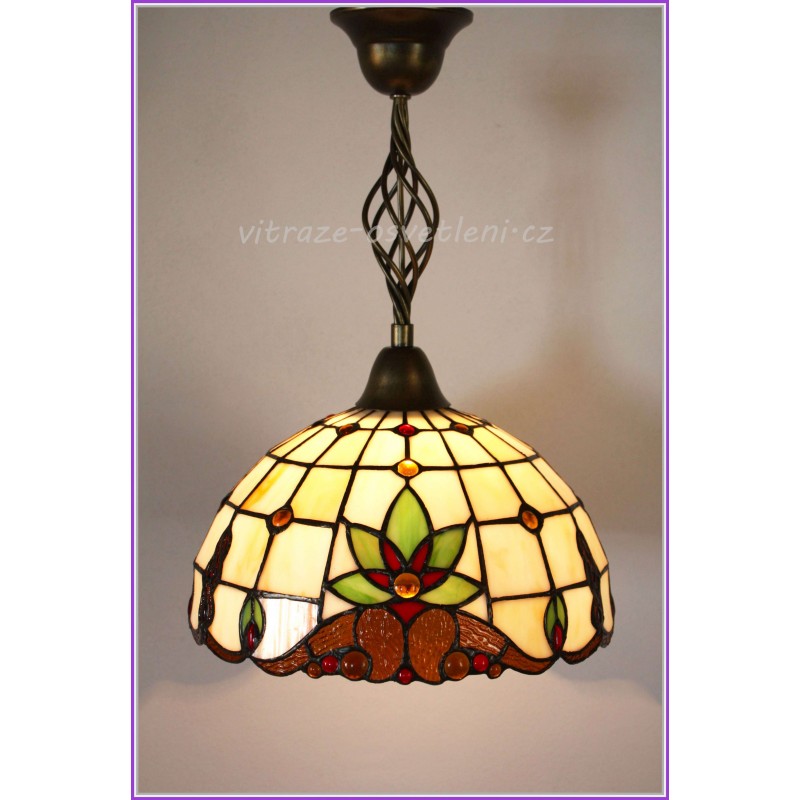 Závěsné stropní svítidlo Tiffany KM 30, Ø30 (VO)