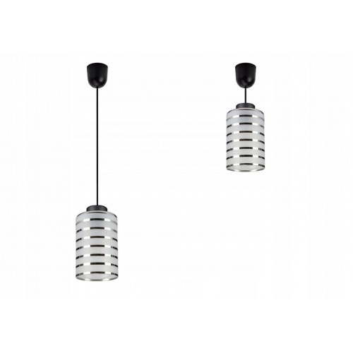 Moderní závěsný, stropní lustr LUX850-EXZ1, skleněná stínidla