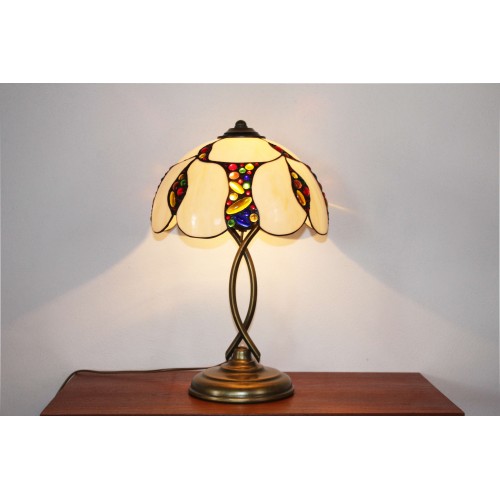 Tiffany stolní vitrážová lampa CL30 (VO)